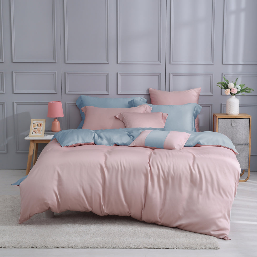 60支天絲/床包枕套被套/單人雙人加大特大/焦糖冰晶/0659