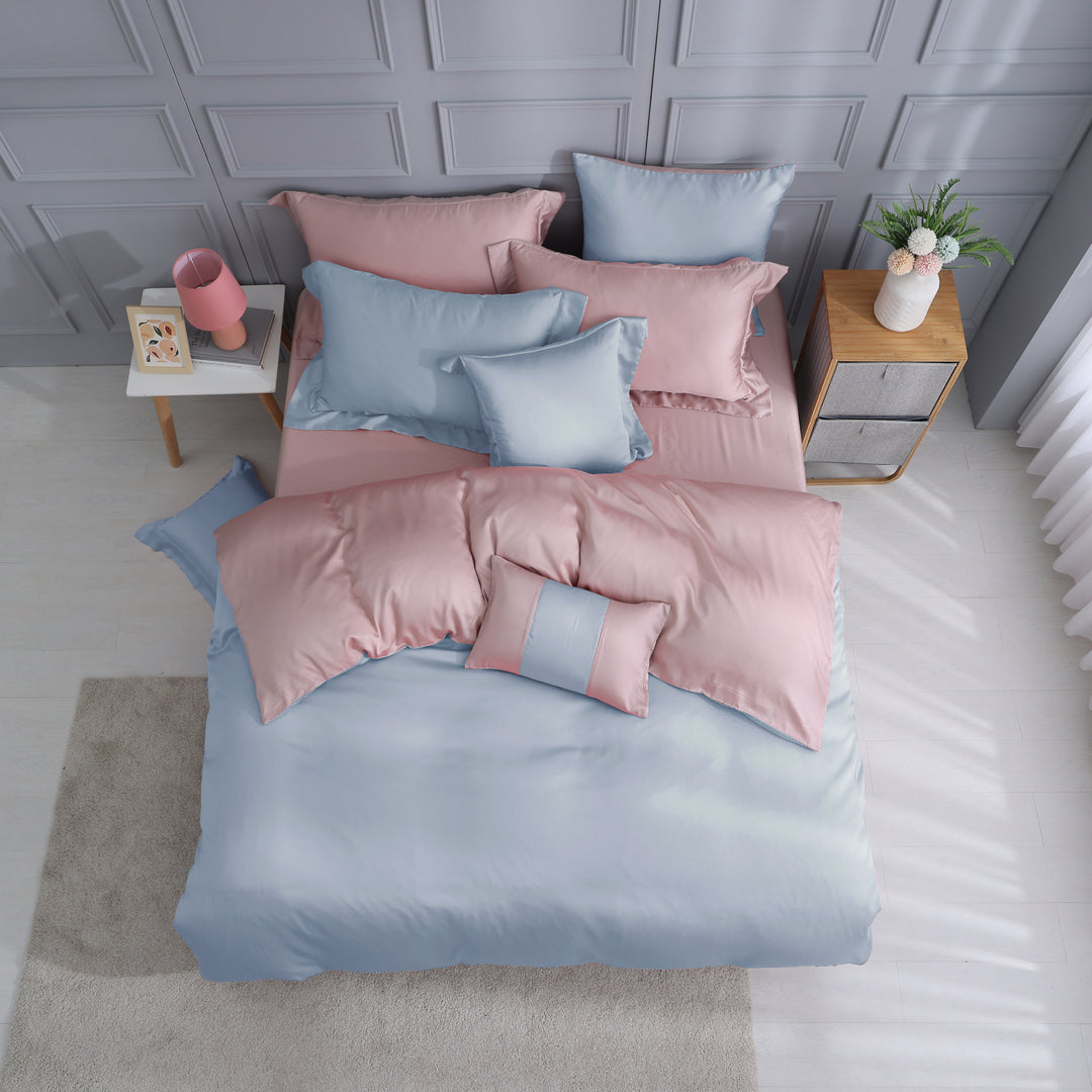 60支天絲/床包枕套被套/單人雙人加大特大/焦糖冰晶/0659