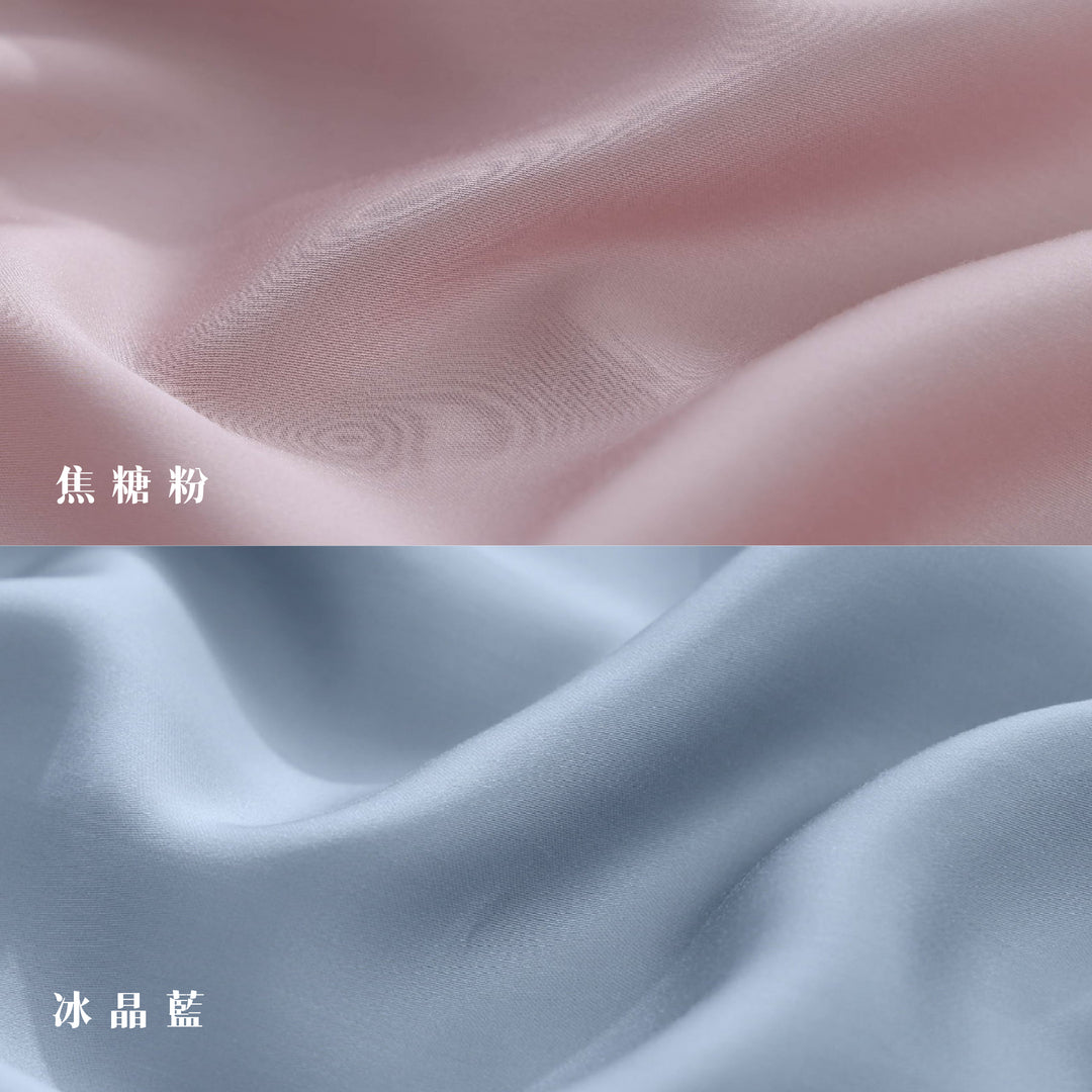 【IKEA歐規】60支天絲/IKEA歐規/床包枕套被套/長度200公分/焦糖冰晶/0659