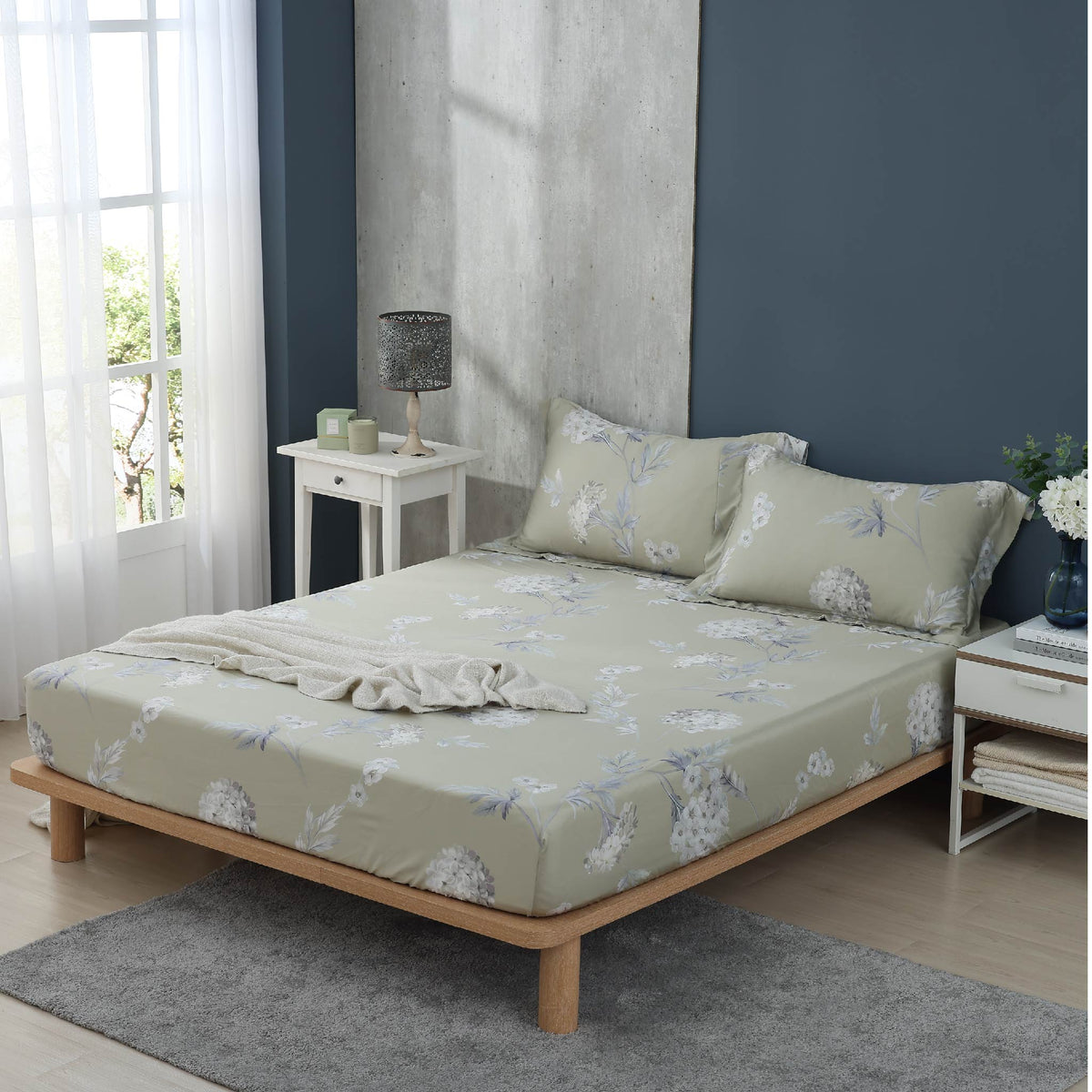 【枕套單品】100天絲/一入兩入/歐式壓框薄枕套/印花系列綜合賣場