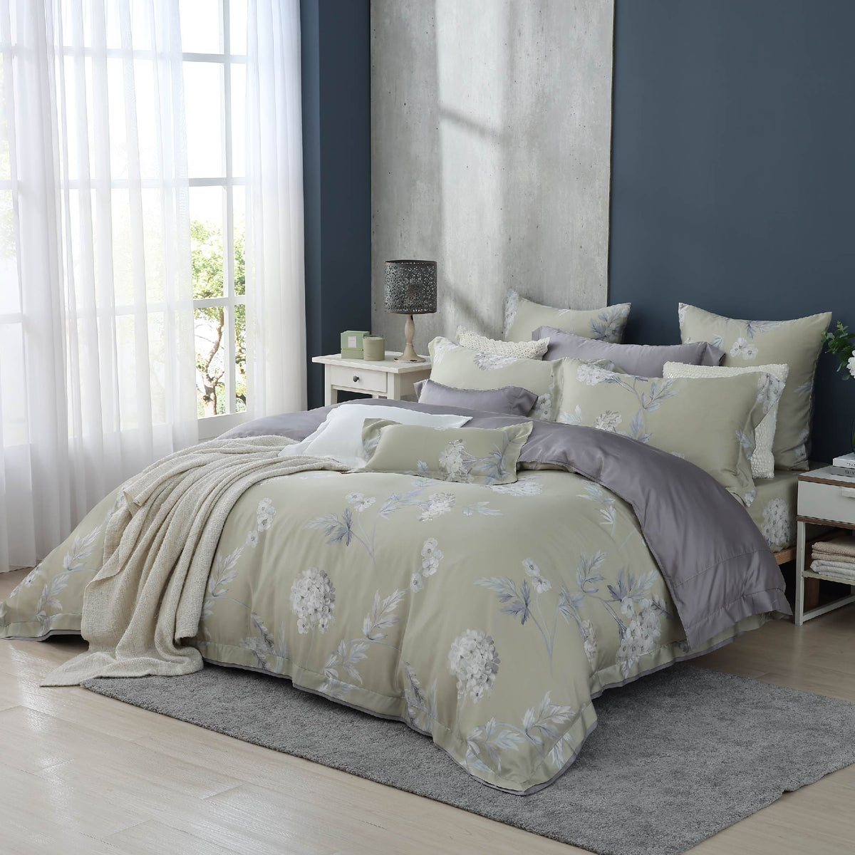 100支天絲/IKEA歐規/床包枕套被套/印花系列