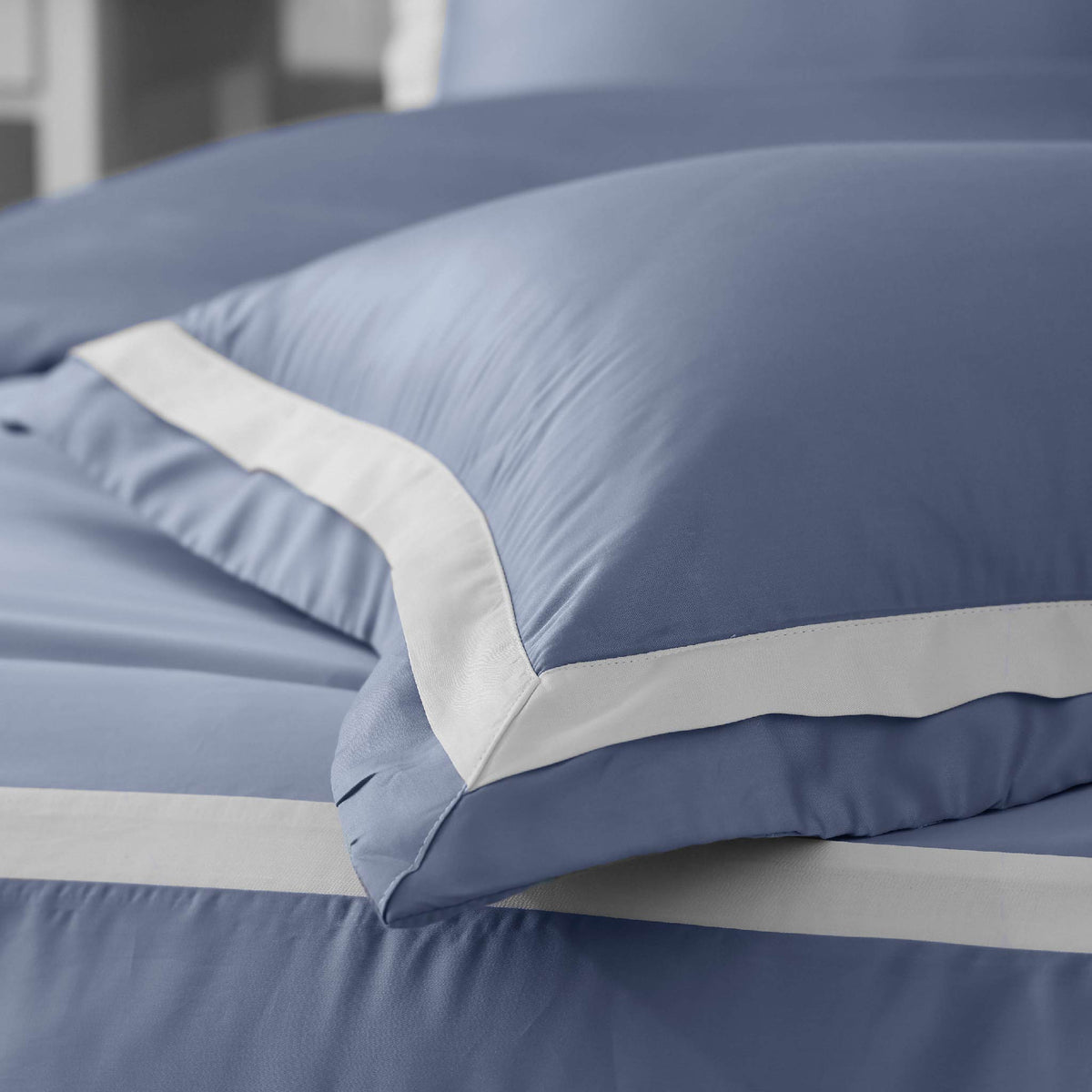 100支天絲/中式床罩七件式/雙人5尺加大6尺特大7尺/太妃藍/0853