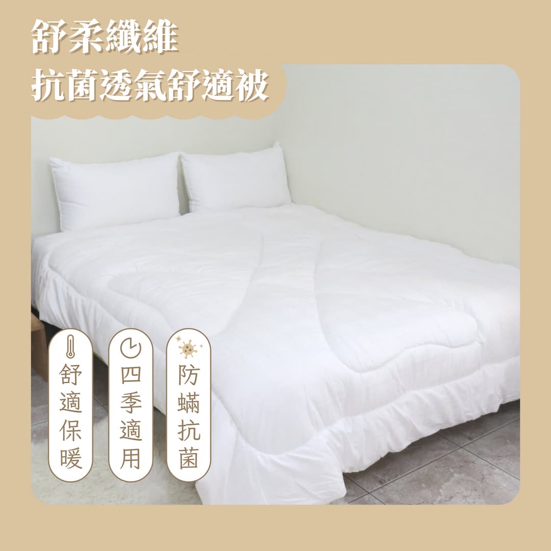 抗菌透氣舒適被/雙人加大單人冬被被胎