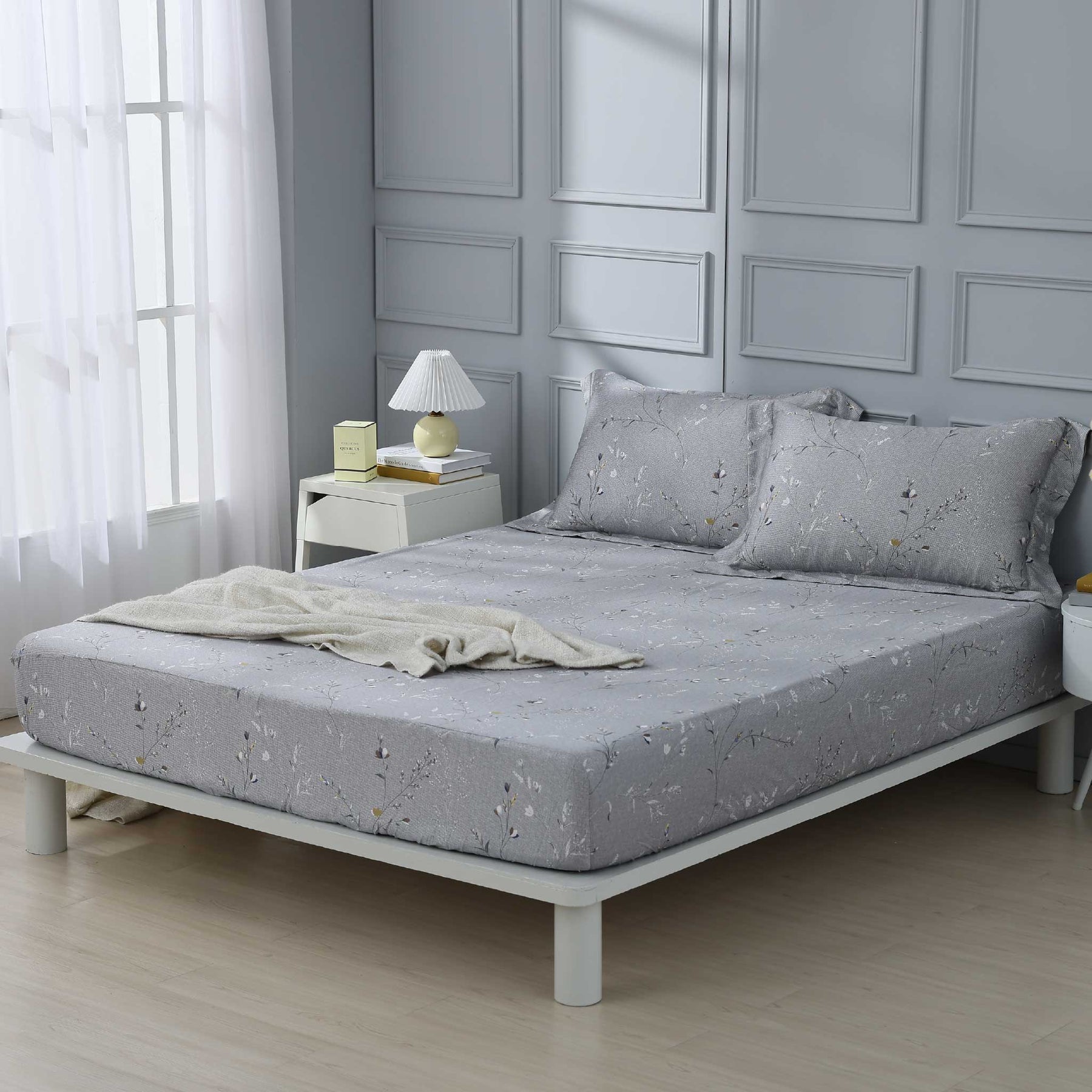 【IKEA歐規】60支天絲/IKEA歐規/床包枕套被套/印花系列