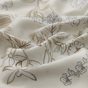 60支天絲/中式床裙鋪棉床罩七件式/雙人5尺加大6尺特大7尺/紫霞幽韻/0605