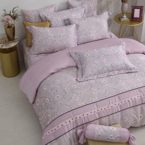 【IKEA歐規】60支天絲/IKEA歐規/床包枕套被套/長度200公分/丁香花語/0609