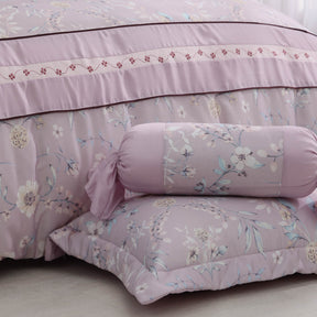 【IKEA歐規】60支天絲/IKEA歐規/床包枕套被套/長度200公分/丁香花語/0609