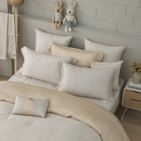 【IKEA歐規】60支天絲/IKEA歐規/床包枕套被套/長度200公分/花野兔夢/0611