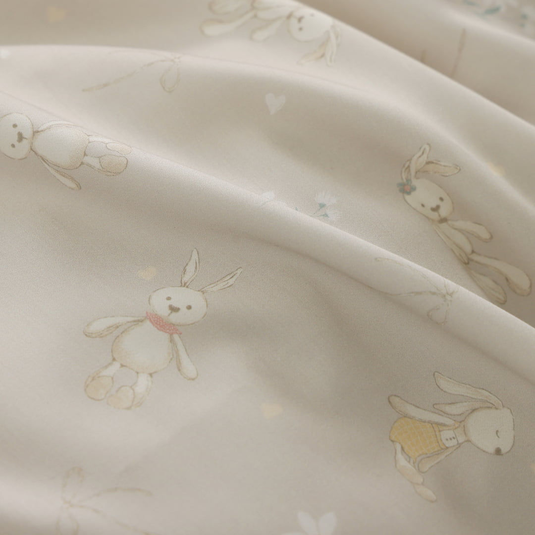 【IKEA歐規】60支天絲/IKEA歐規/床包枕套被套/長度200公分/花野兔夢/0611