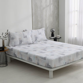 【IKEA歐規】100支天絲/IKEA歐規/床包枕套被套/長度200公分/暮光霧影/0806