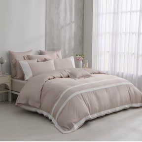 【IKEA歐規】100支天絲/IKEA歐規/床包枕套被套/長度200公分/暮光灰/0856