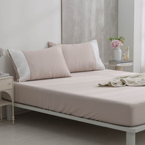 【IKEA歐規】100支天絲/IKEA歐規/床包枕套被套/長度200公分/暮光灰/0856